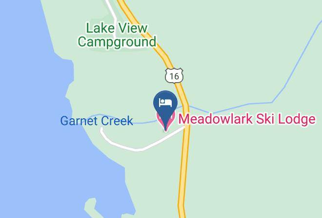 Big Horn - Meadowlark Lake Lodge Maps