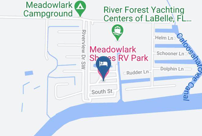 Glades - Meadowlark Shores Rv Park Maps