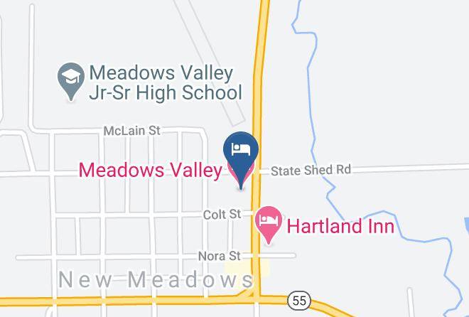 Adams - Meadows Valley Motel Maps