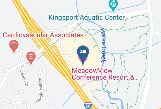 Sullivan - Meadowview Conference Resort & Convention Center Maps