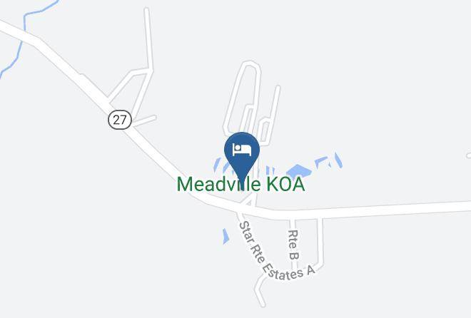 Crawford - Meadville Koa Maps