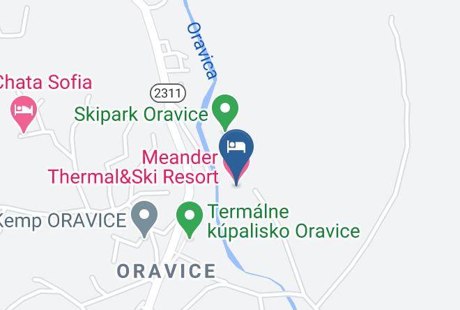 Meander Thermal&ski Resort Map