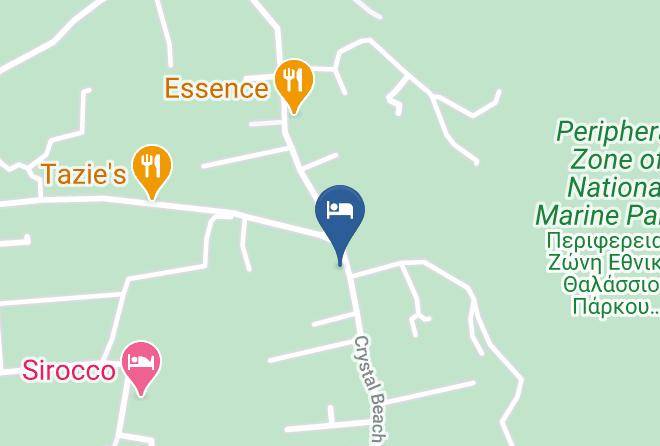 Zakinthos - Meandros Boutique & Spa Hotel Maps
