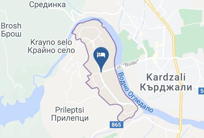 Kardzhali - Meatsa Hotel Maps