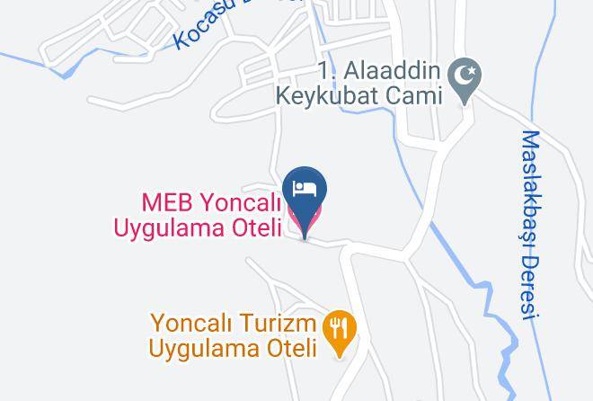 Kutahya - Meb Yoncali Uygulama Oteli Maps