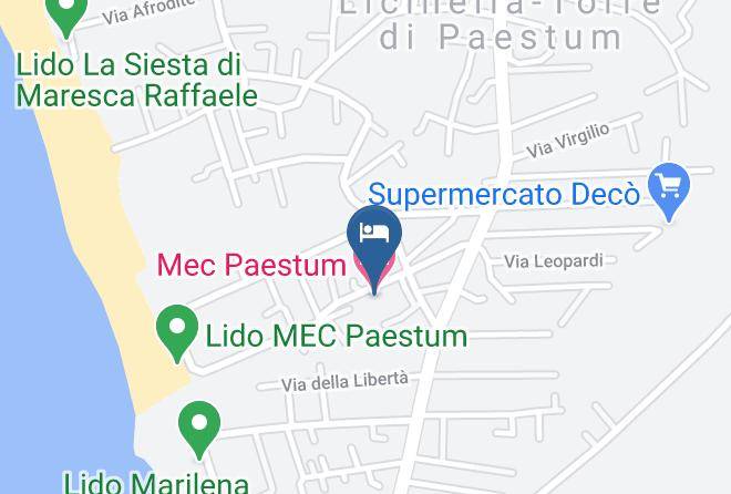 Salerno - Mec Paestum Hotel Maps