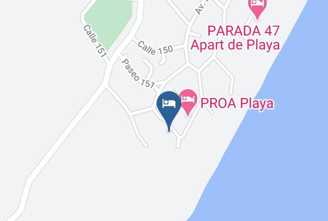 Villa Gesell - Meca Playa Maps