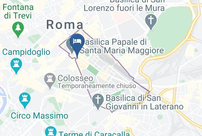 Rome - Mecenate Palace Hotel Maps