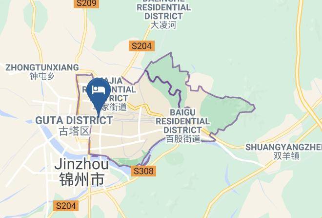 Jinzhou - Mechanical And Electrical Hotel Maps