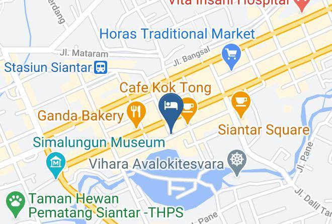 Kota Pematang Siantar - Medan Hotel Maps