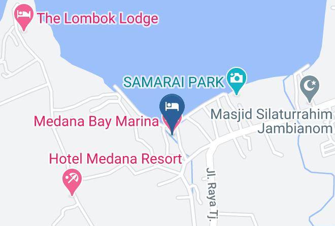 North Lombok Regency - Medana Bay Marina Maps