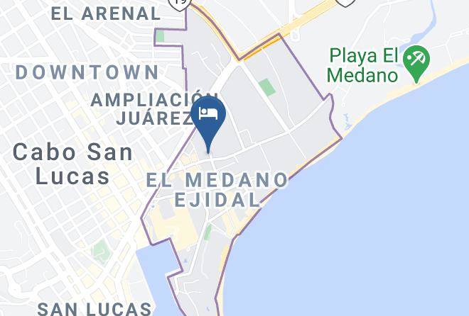 Los Cabos - Medano Hotel & Suites Maps