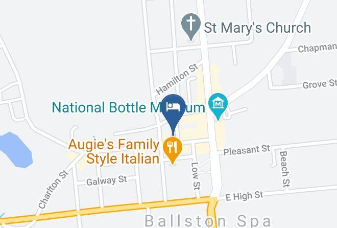 Saratoga - Medbery Inn & Spa Maps