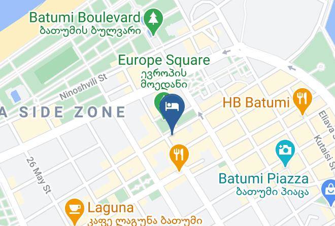 Batumi - Medea Hotel Maps
