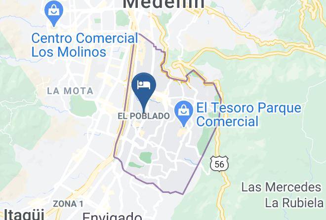 Medellin - Medellin Marriott Hotel Maps