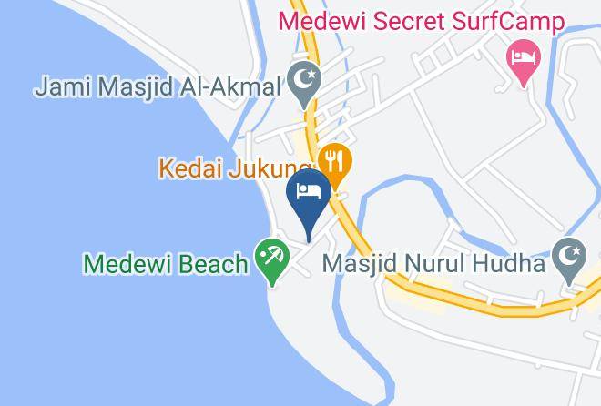 Jembrana Regency - Medewi The Point Maps