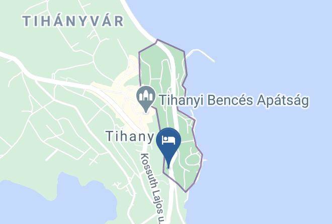 Media Resort Tihany Balaton Map