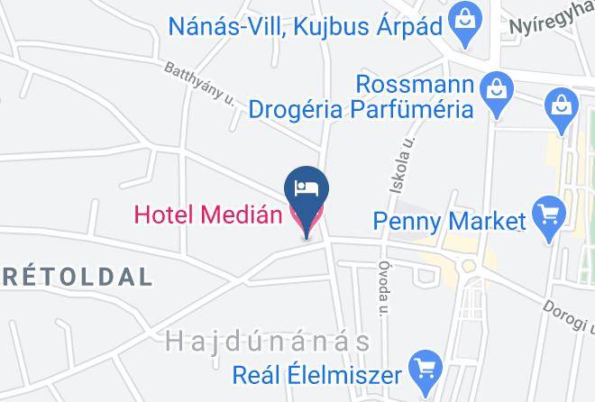 Hajdunanas - Median Hotel Maps