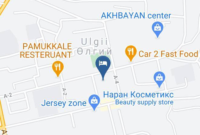Bayan Ulgii - Mediana Hotel Maps