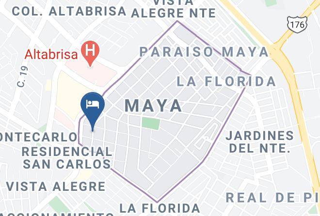 Merida - Medica Hotel Maps