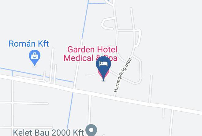 Debrecen - Medical Garden Hotel & Spa Maps