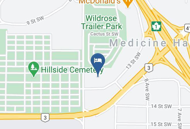 Division 1 - Medicine Hat Inn & Suites Maps