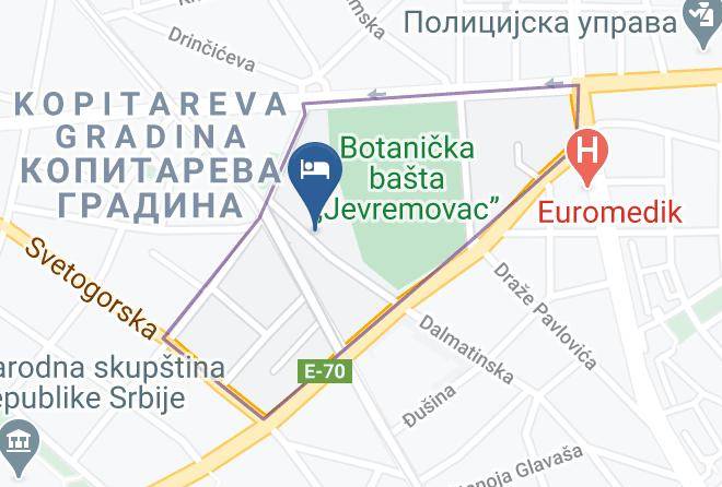 Belgrade City - Medijapan Maps