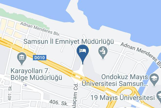 Atakum - Medikent Otel Maps