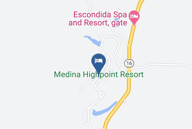 Bandera - Medina Highpoint Resort Maps