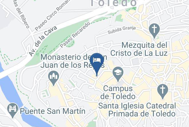 Toledo - Medina Mudejar Banos Arabes Maps
