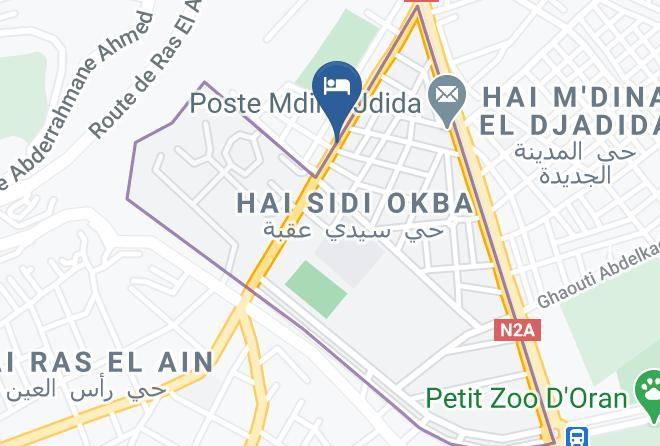 Oran - Medina Hotel Oran Maps