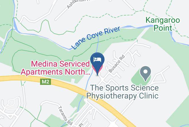 Ryde - Medina Serviced Apartments North Ryde Sydney Maps