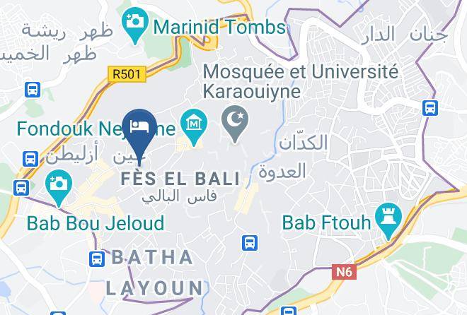 Fez - Medina Social Club Maps
