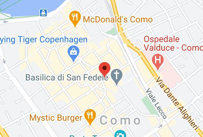 Como - Medioevo In Centro Maps