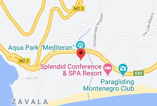 Budva - Mediteran Maps
