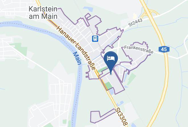 Aschaffenburg - Mediterran Hotel Juwel Maps