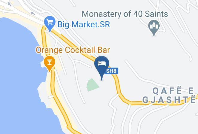 Saranda - Mediterrane Hotel Maps