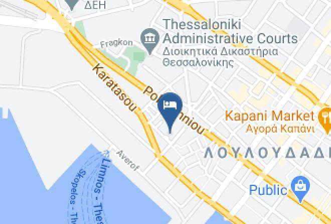 Salonica - Mediterranean Palace Hotel Maps