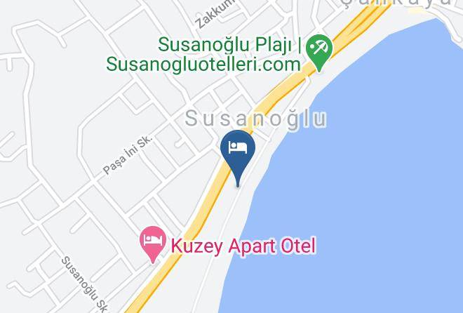 Silifke - Mediterranean Resort Otel Maps