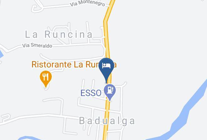 Sassari - Mediterraneo Affittacamere B&b Maps
