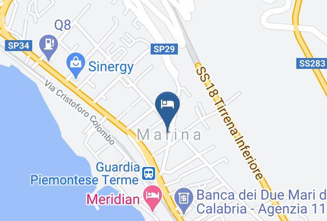 Cosenza - Hotel Mediterraneo Maps