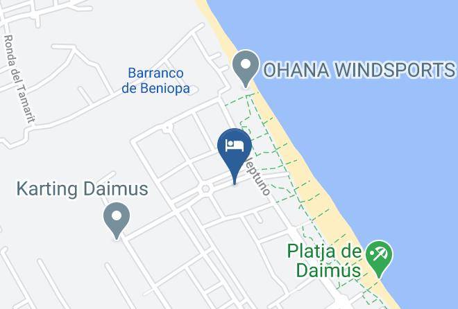 Valencia - Mediterraneo I Y Ii Playa De Daimuz Maps