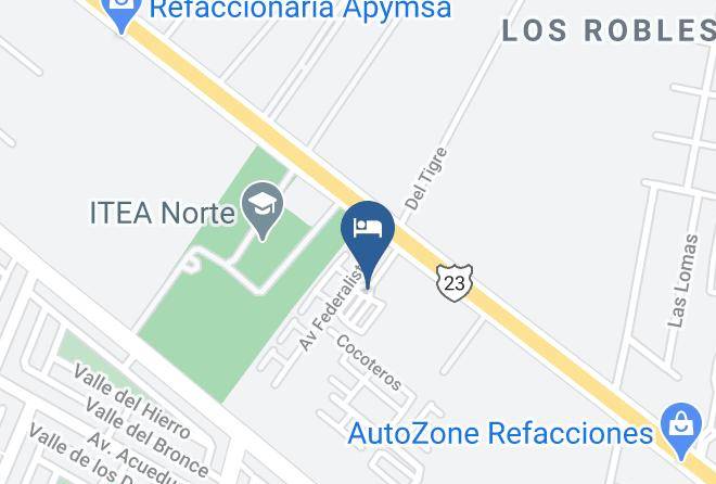 Zapopan - Mediterraneo Motel Maps