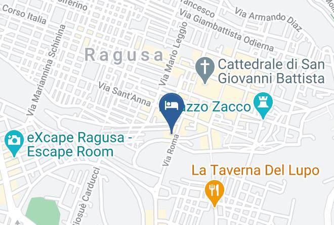 Ragusa - Hotel Mediterraneo Palace Maps