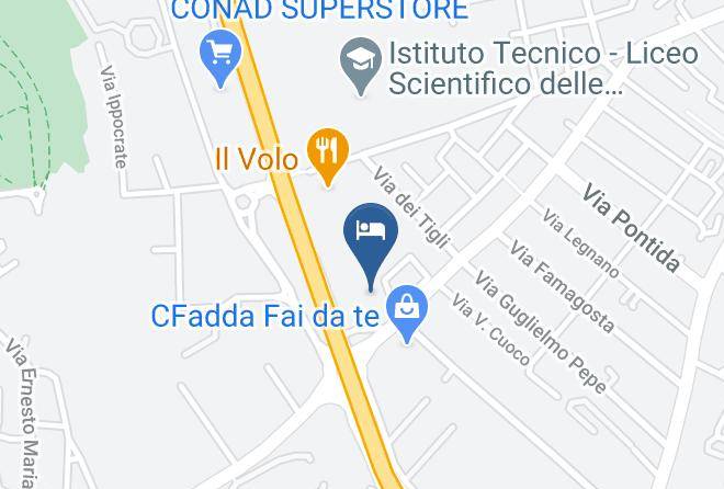 Cagliari - Meditur Hotel Cagliari Santa Maria Maps