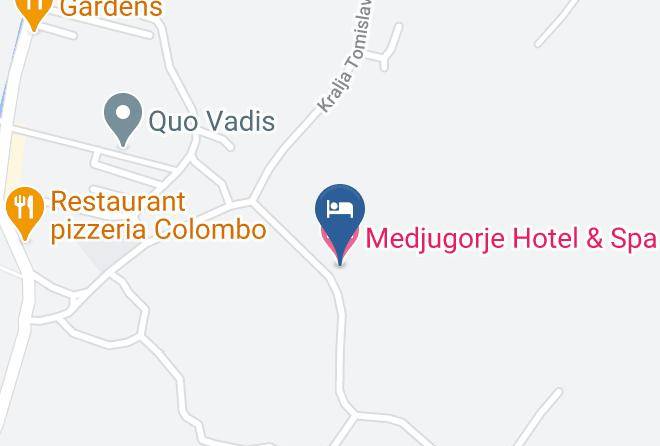 Hercegovacko Neretvanski - Medjugorje Hotel & Spa Maps