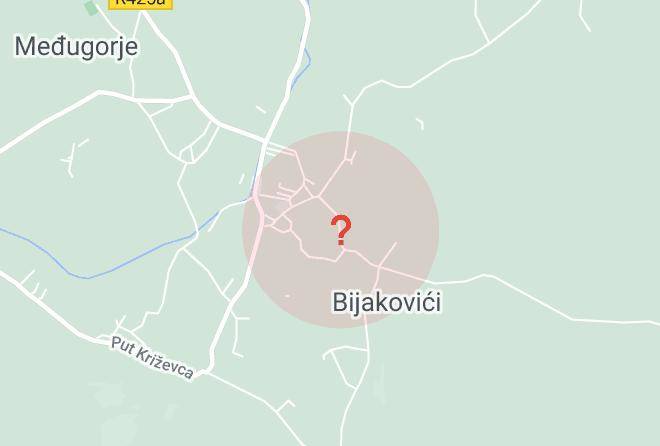 Hercegovacko Neretvanski - Sobe Medic Maps
