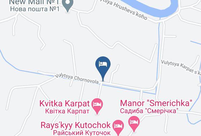Verkhovyna Raion - Medova Khatynka Maps