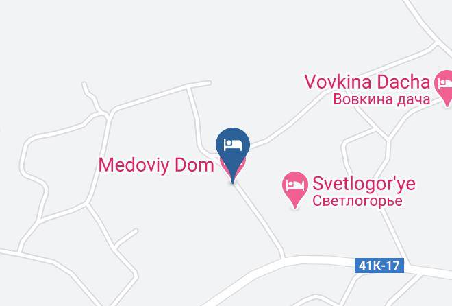 Medoviy Dom Map