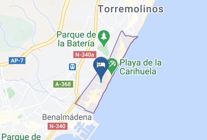 Malaga - Medplaya Hotel Pez Espada Maps
